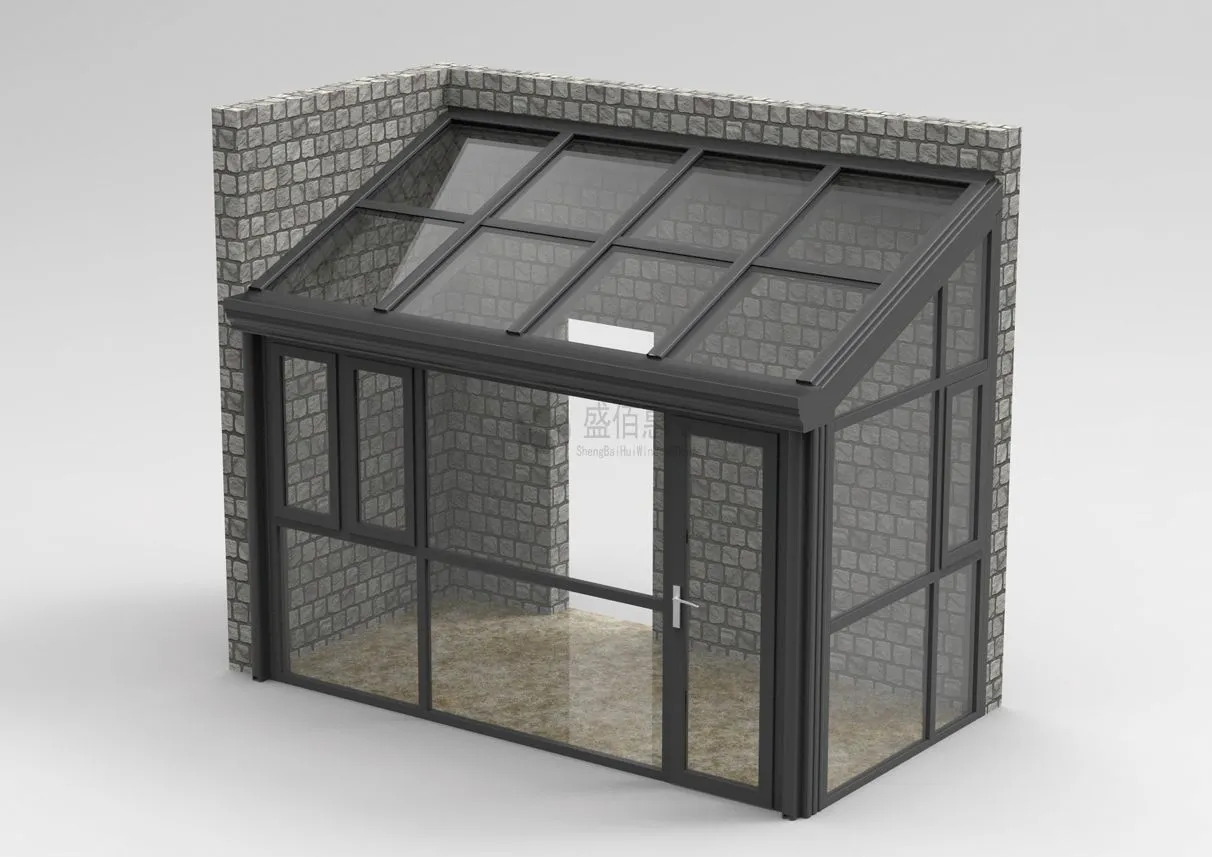 Customized structure of the sunroom system